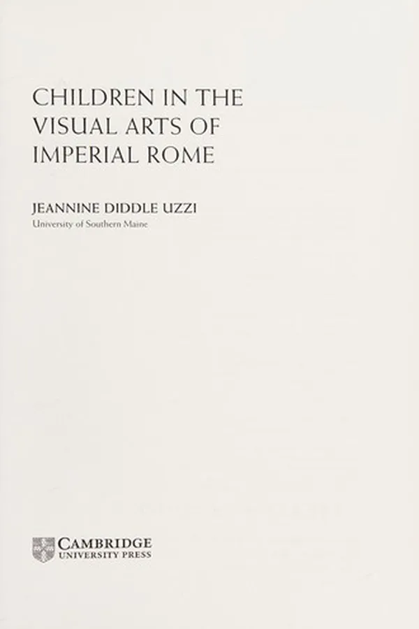 Capa de CHILDREN IN THE VISUAL ARTS OF IMPERIAL ROME