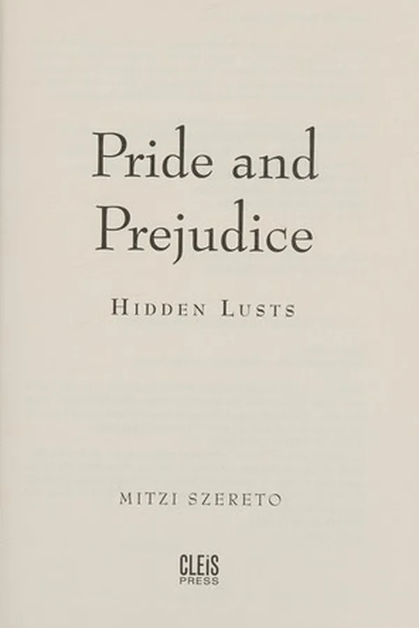 Capa de Pride and prejudice
