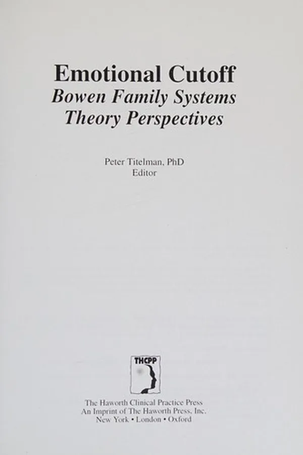 Cover of Emotional cutoff