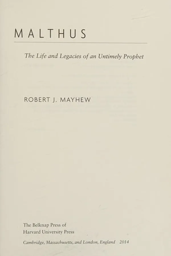 Capa de Malthus