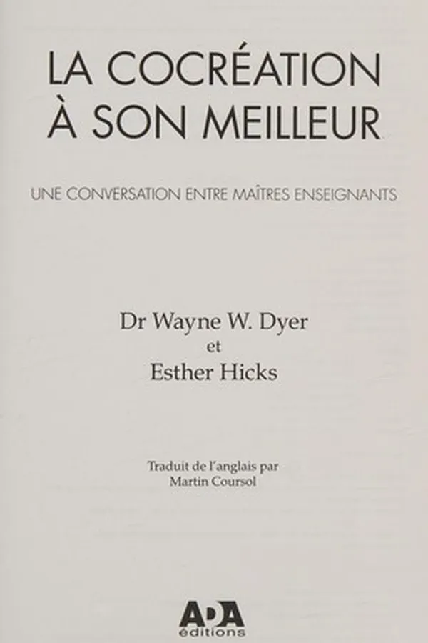 Capa de La cocréation à son meilleur