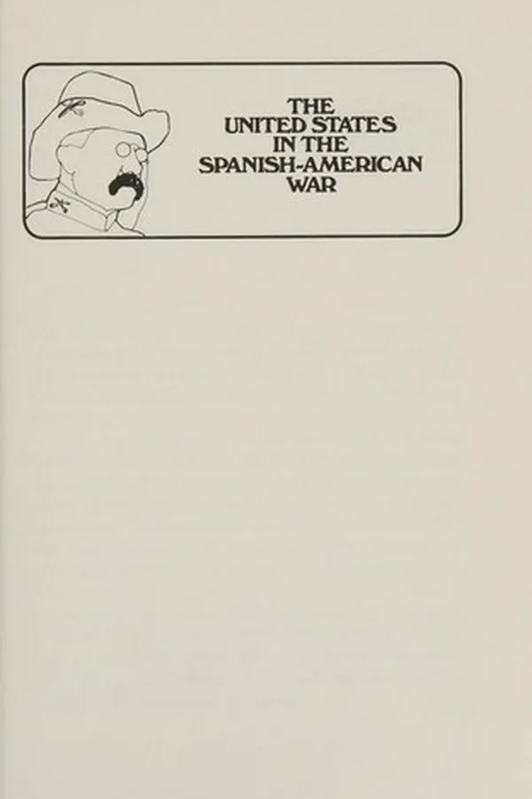 Capa de The United States in the Spanish-American War