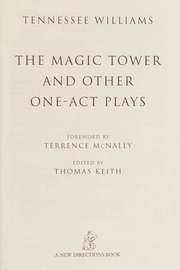 Capa de The magic tower and other one-act plays