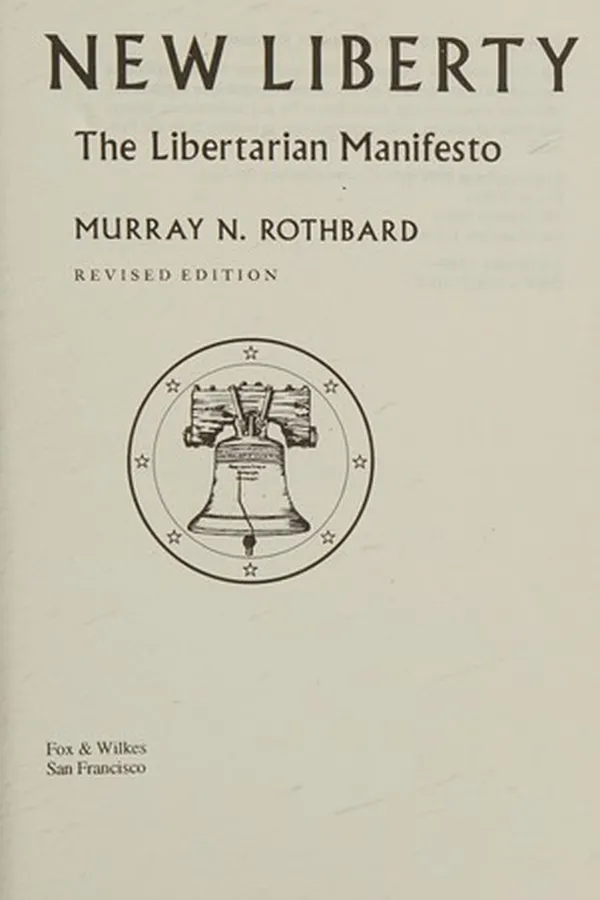 Capa de For a new liberty