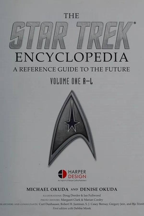 Capa de The Star Trek encyclopedia