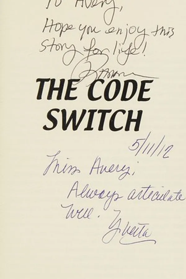 Capa de The code switch