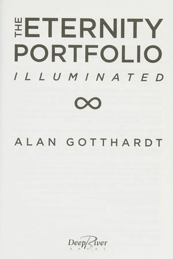 Capa de The eternity portfolio, illuminated
