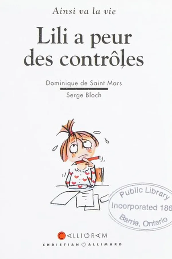 Capa de Lili a peur des contrôles