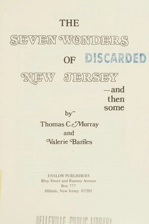 Capa de The seven wonders of New Jersey--and then some