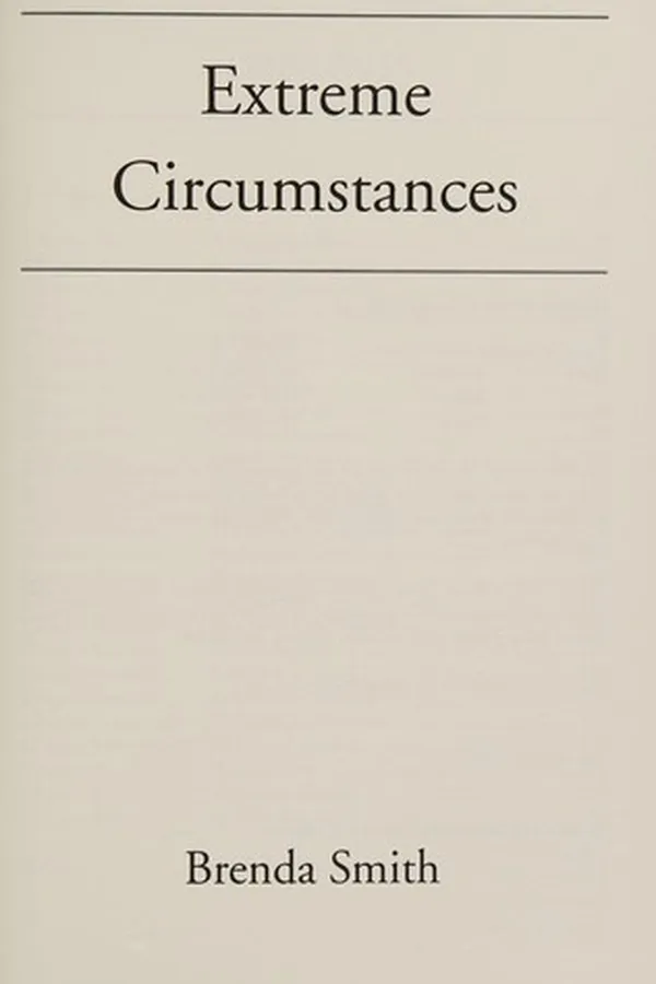 Cover of Extreme circumstances