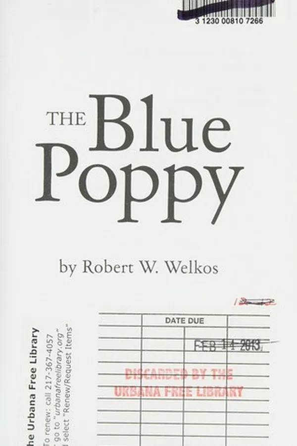 Capa de The blue poppy