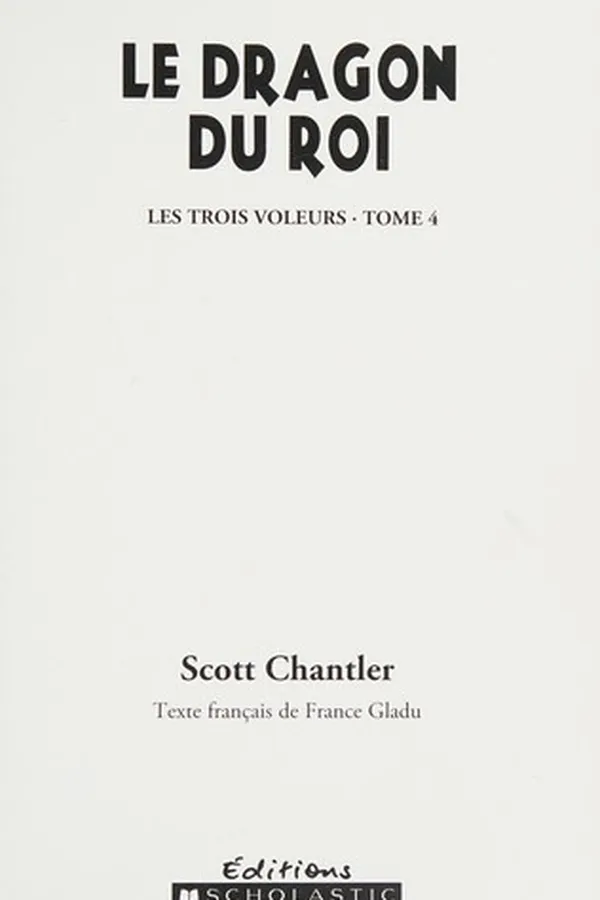 Cover of Le dragon du roi