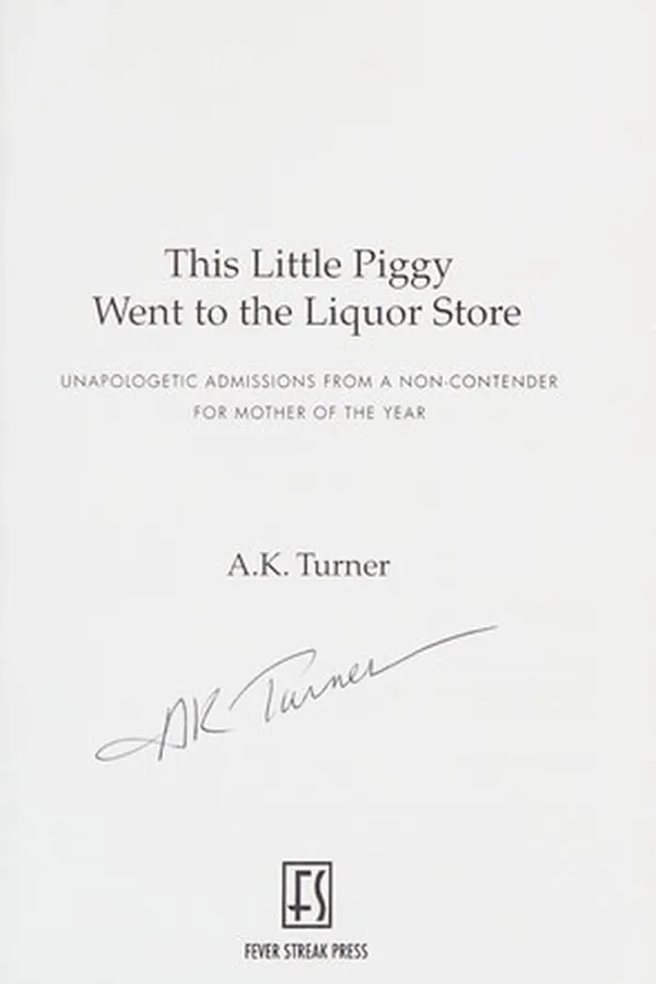 Capa de This little piggy went to the liquor store