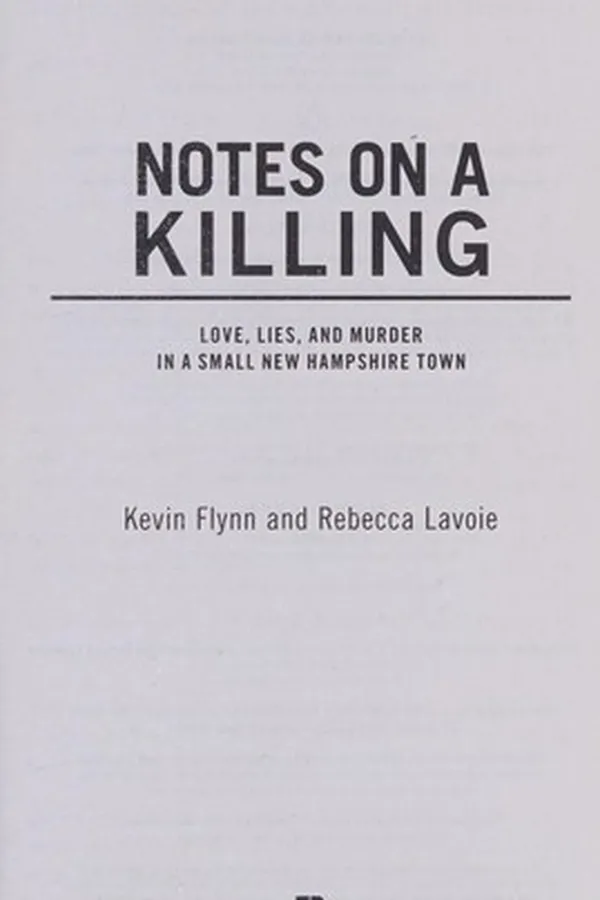 Capa de Notes on a killing