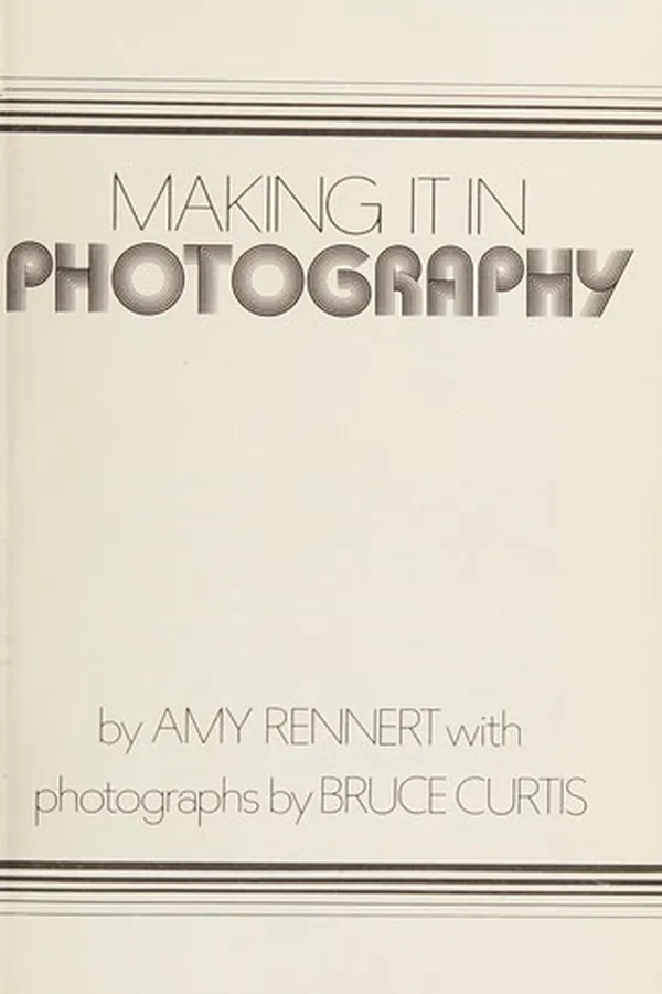 Capa de Making it in photography