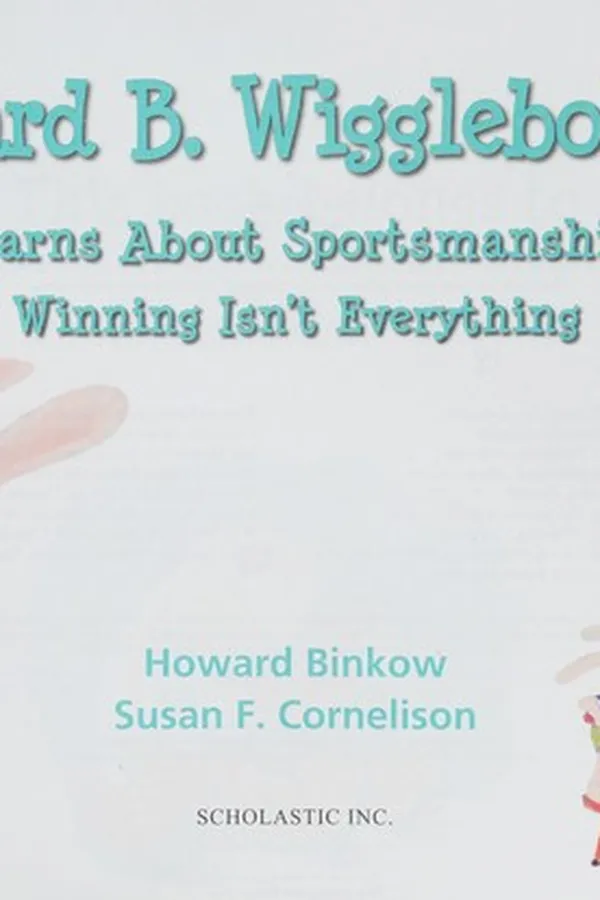 Capa de Howard B. Wigglebottom learns about sportsmanship
