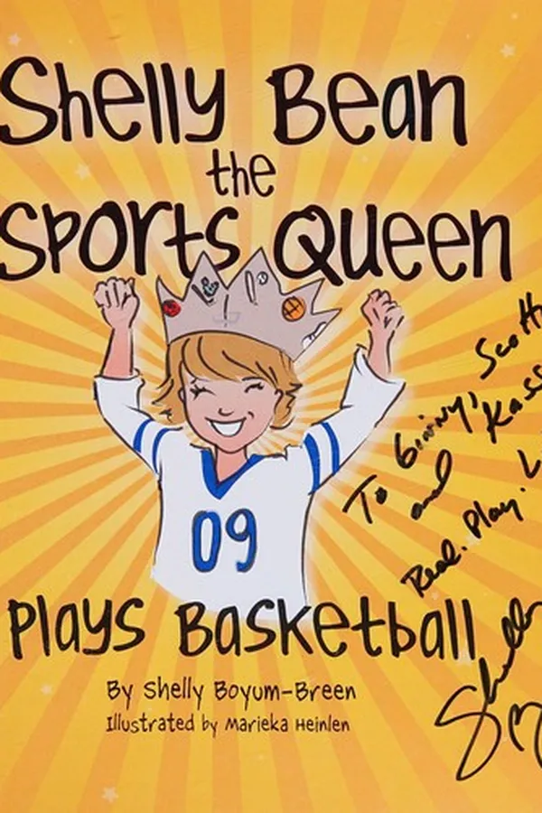 Capa de Shelly Bean the Sports Queen plays basketball