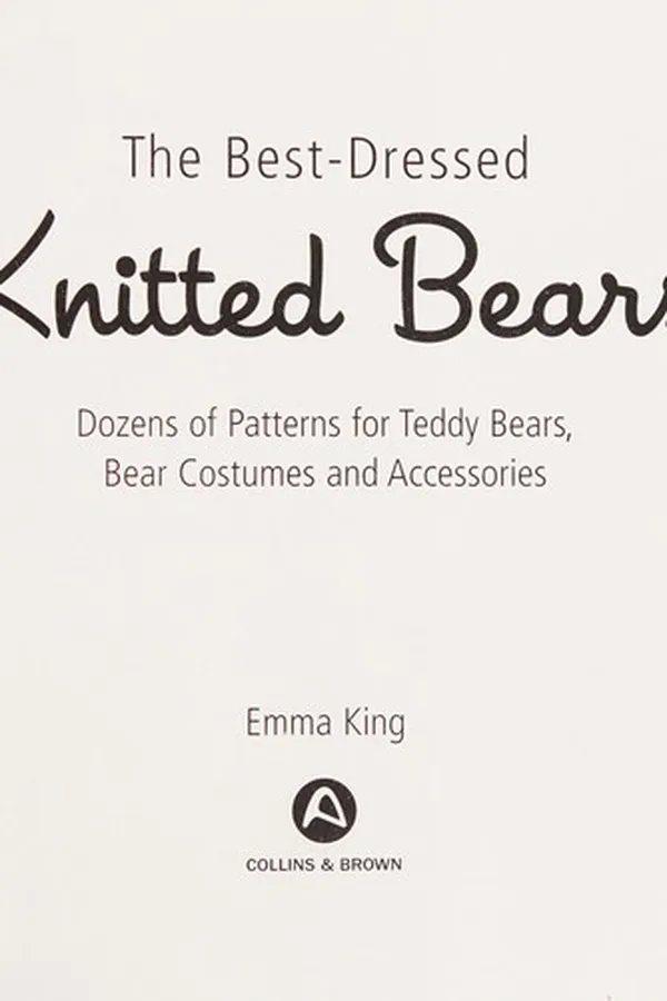 Capa de Best-Dressed Knitted Bears