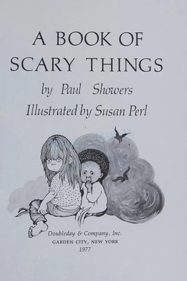 Capa de A book of scary things