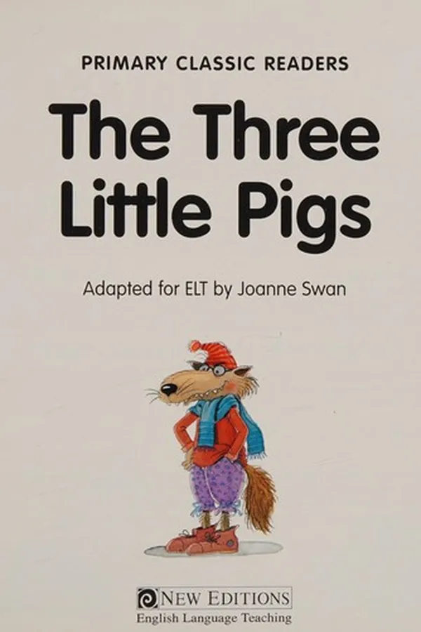 Capa de The three little pigs