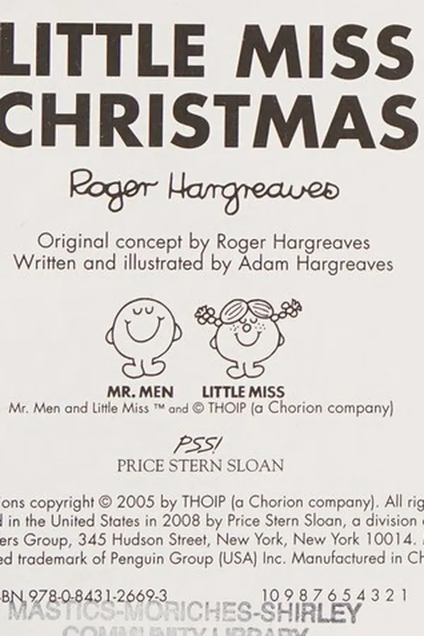 Capa de Little Miss Christmas