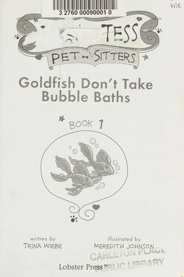 Capa de Goldfish don't take bubble baths