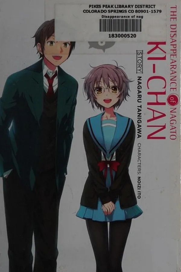 Capa de The disappearance of Nagato Yuki-Chan