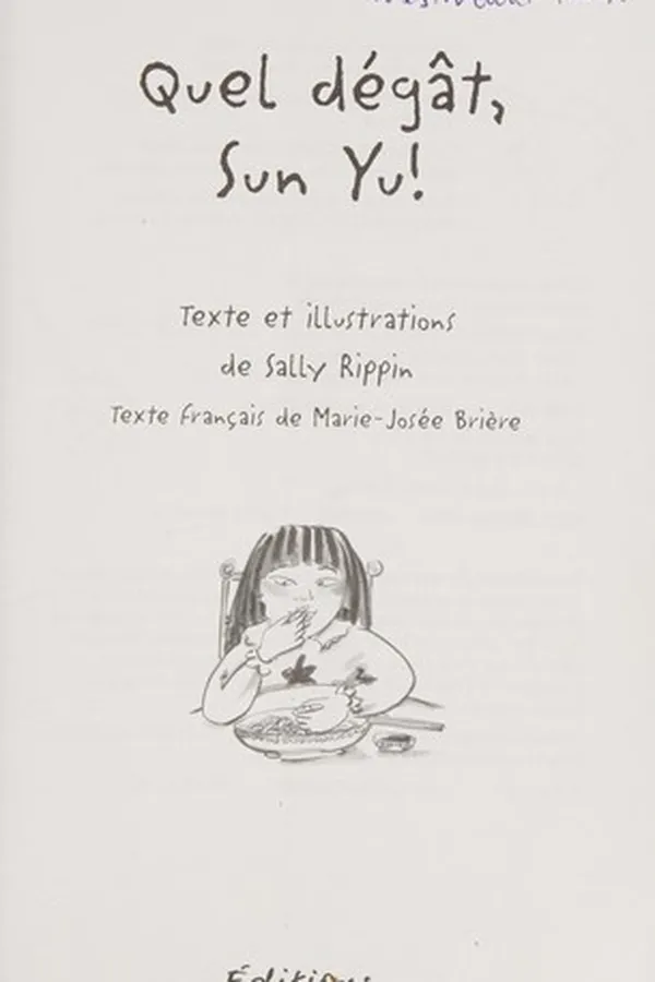 Capa de Quel dégât, Sun Yu!