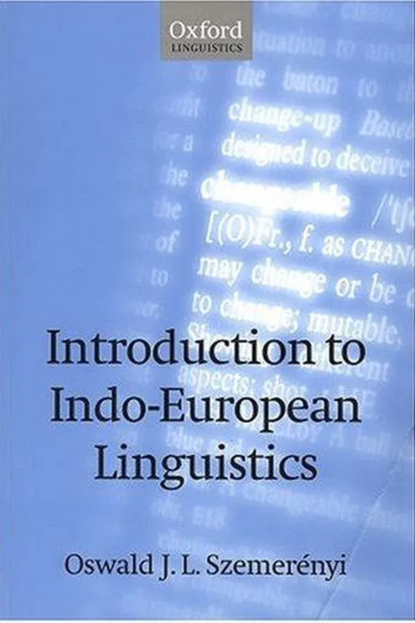 Capa de Introduction to Indo-European Linguistics
