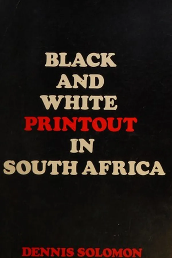 Capa de Black and White printout in South Africa