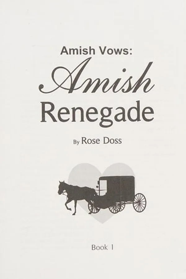 Capa de Amish renegade