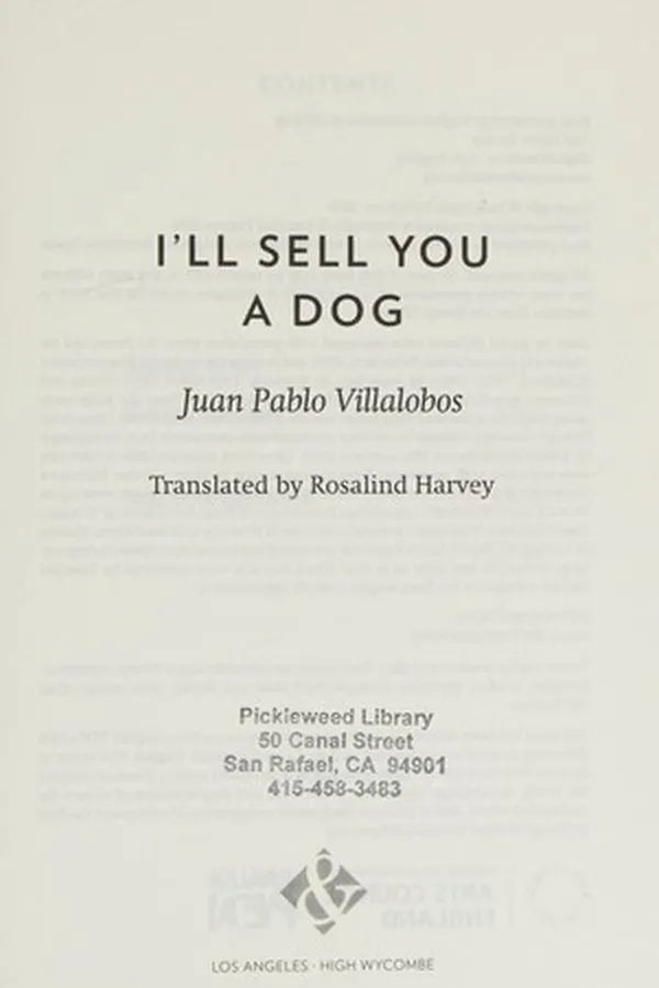 Capa de I'll sell you a dog