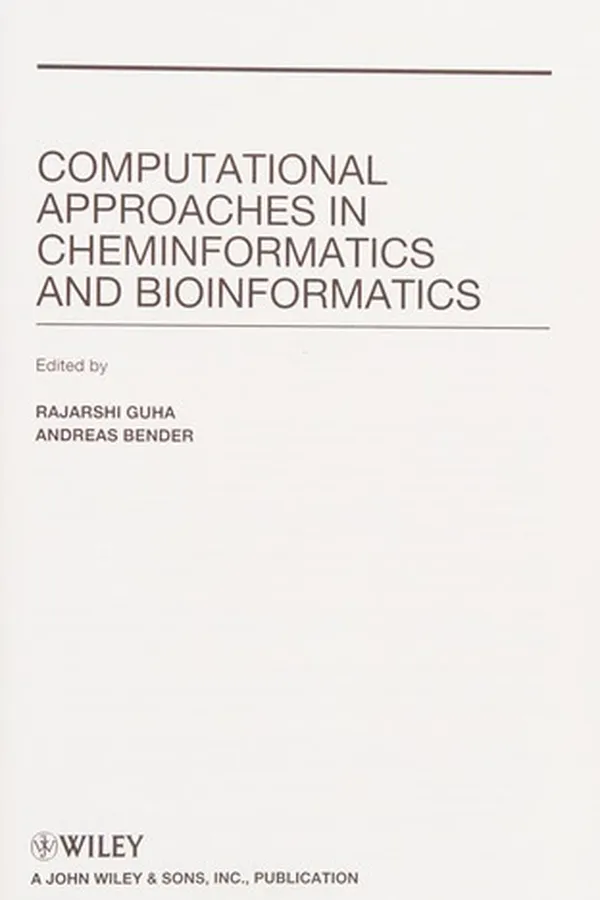Capa de Computational approaches in cheminformatics and bioinformatics