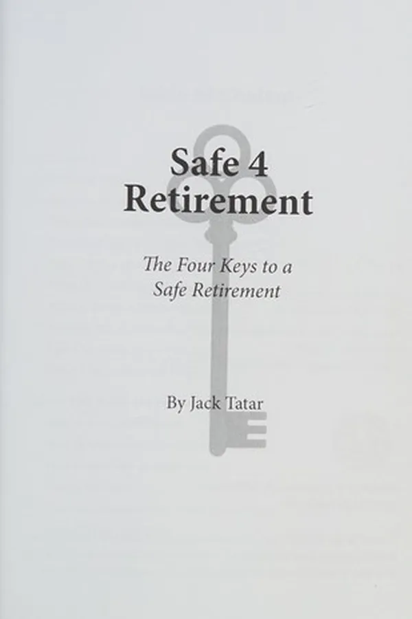 Cover of Safe 4 retirement