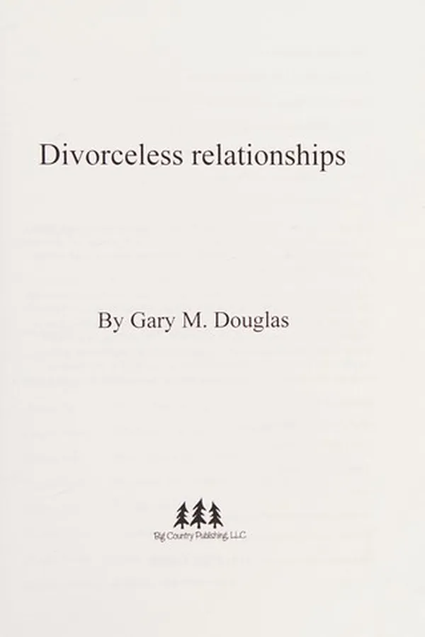 Cover of Divorceless relationships