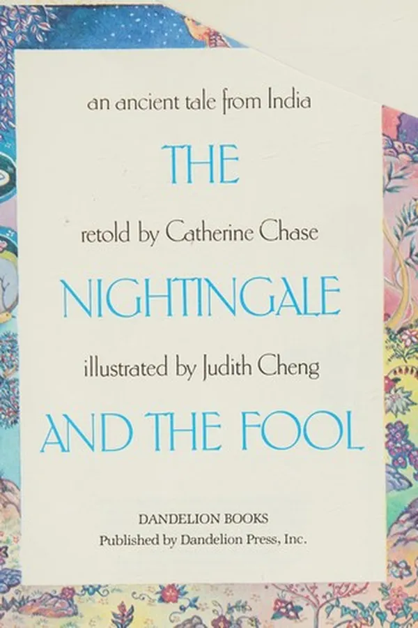 Capa de The nightingale and the fool