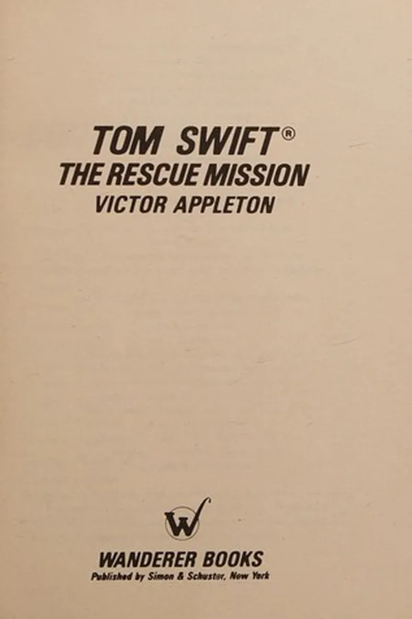 Capa de The rescue mission