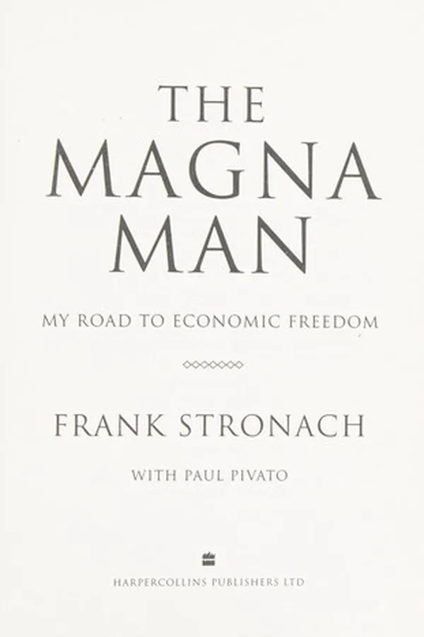 Capa de The Magna man