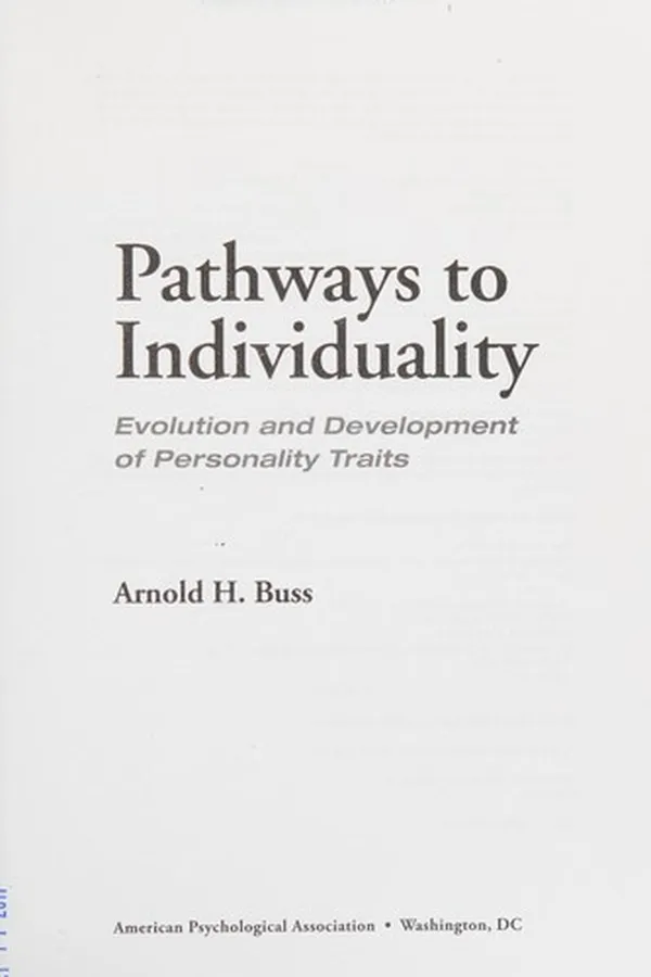 Capa de Pathways to individuality