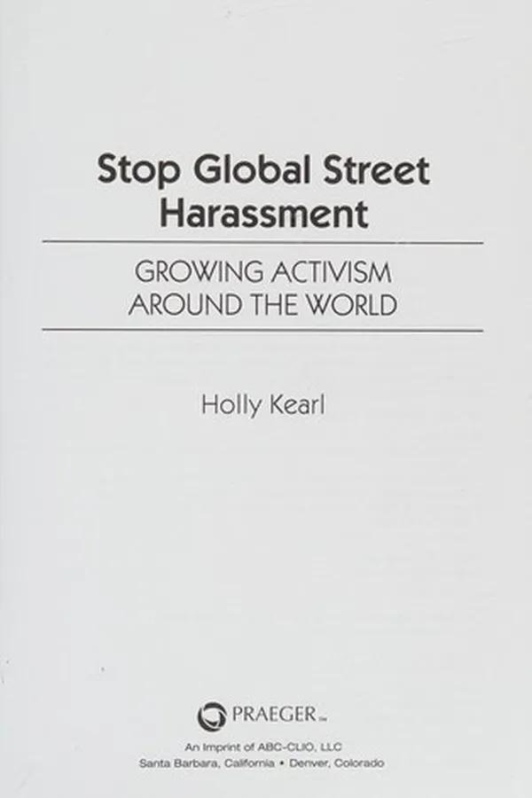 Capa de Stop Global Street Harassment