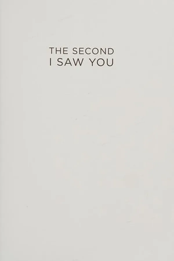 Capa de Second I Saw You