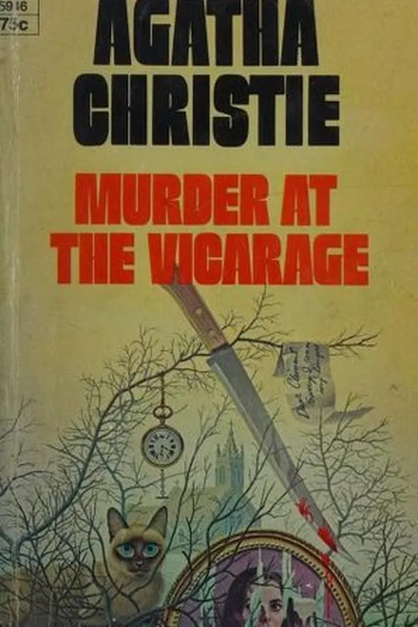 Capa de The Murder at the Vicarage
