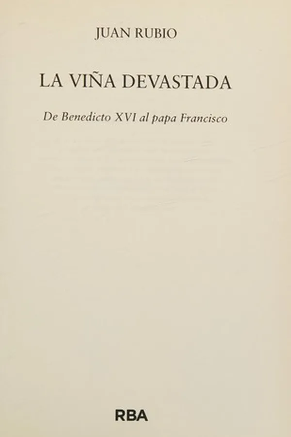 Capa de La viña devastada