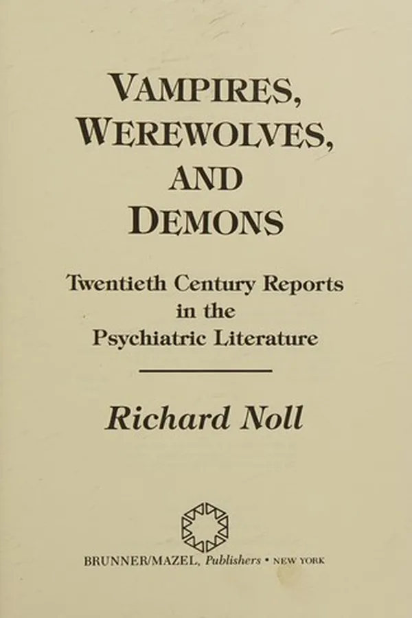 Capa de Vampires, werewolves, and demons