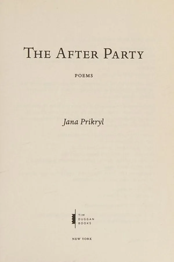 Capa de The after party