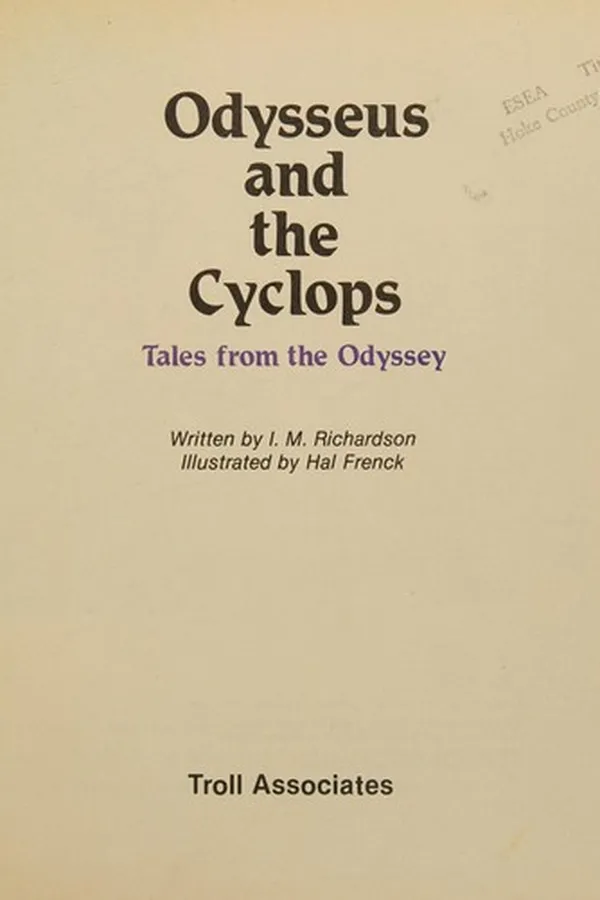 Capa de Odysseus and the Cyclops
