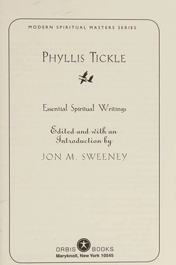 Capa de Phyllis Tickle