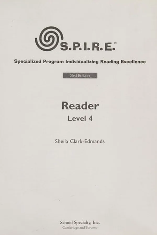 Cover of S.P.I.R.E.