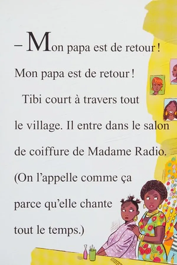 Capa de Le papa de Tibi