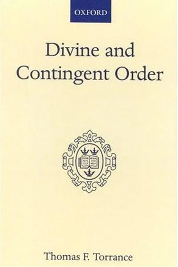 Capa de Divine and contingent order